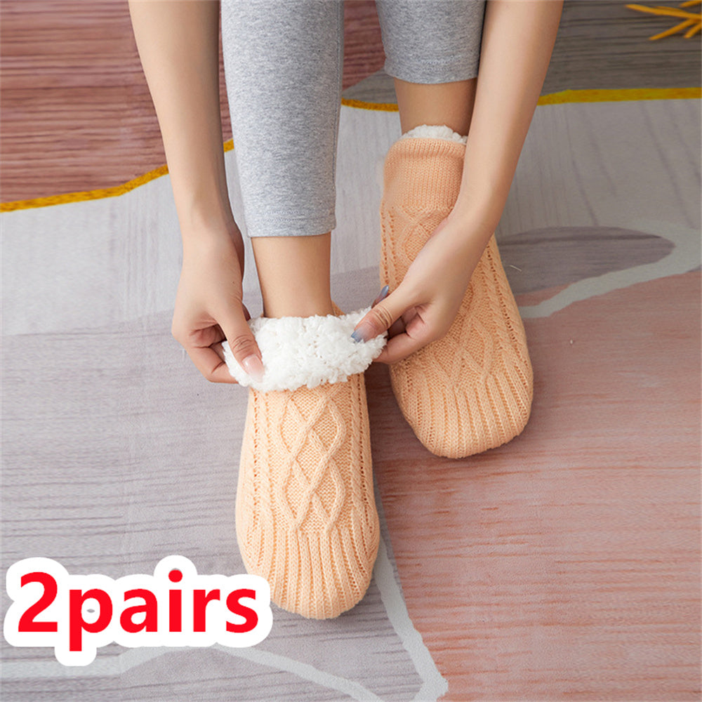 Winter thick Woolen Socks Warm home Non-slip