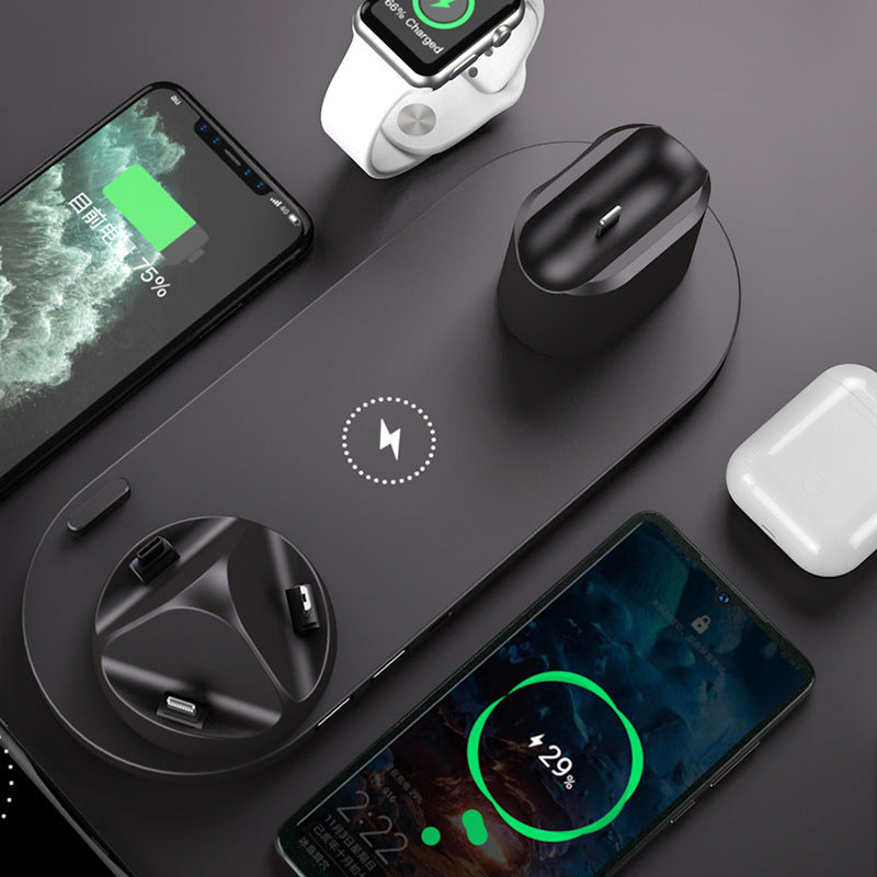 6 In 1 Charging Dock Station fast charging, wireless charging