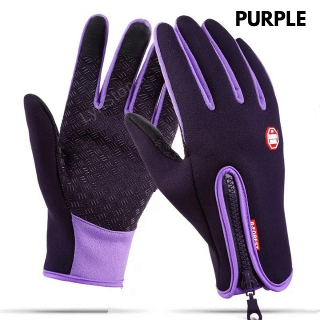 Winter Gloves Touch Screen Waterproof With Fleece