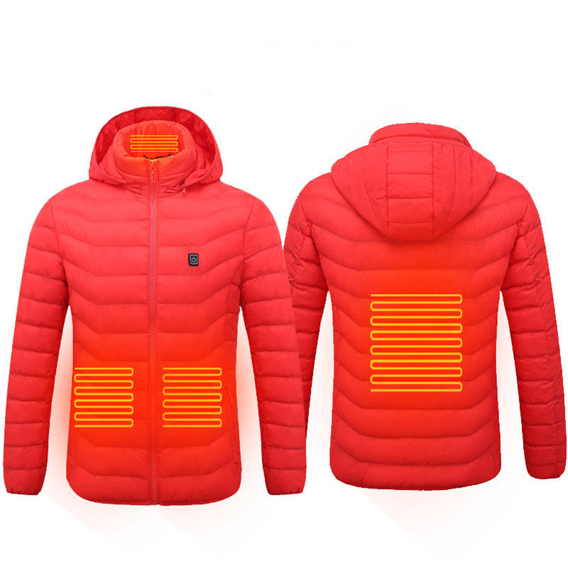 New Heated Jacket Coat USB