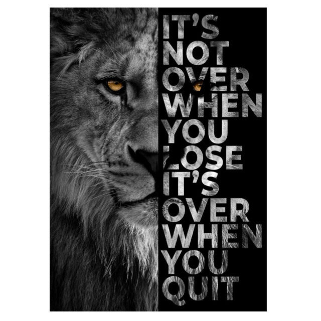 Black And White Lion Lyrics Painting Painting Core art