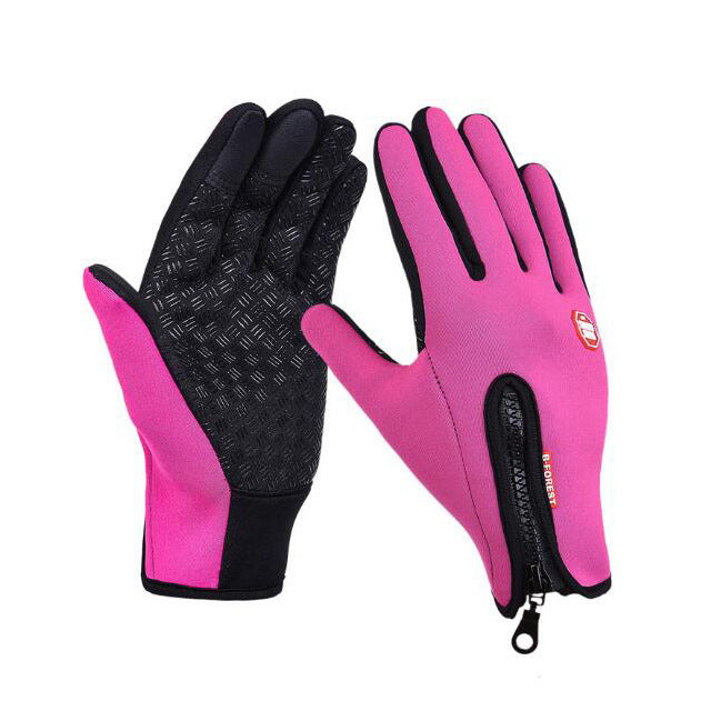 Winter Gloves Touch Screen Waterproof With Fleece