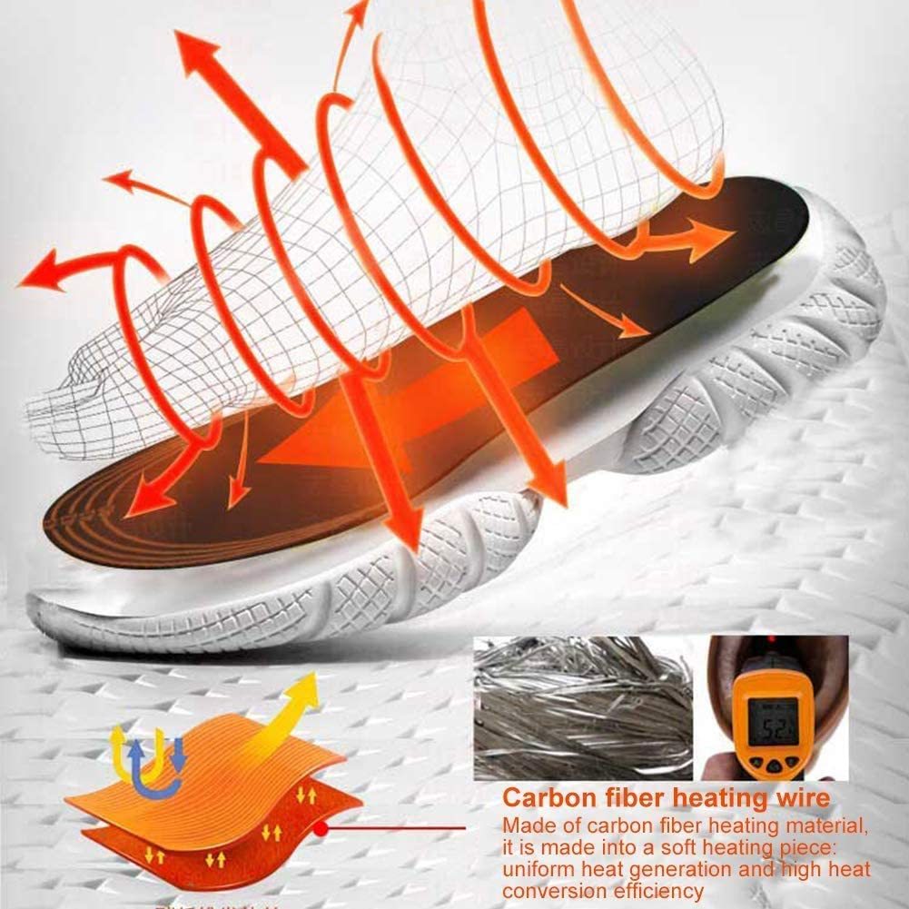 USB Heated Shoes Insoles Can Be Cut