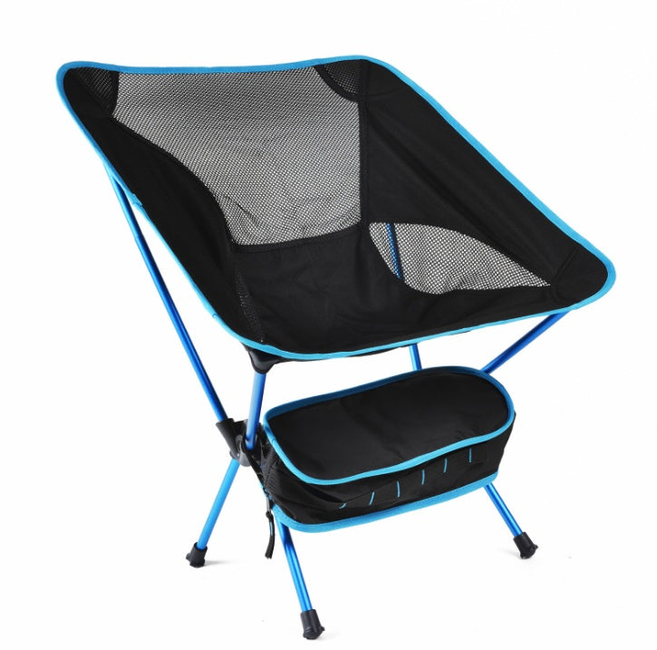 Travel Ultralight Folding Chair Super hard High Load Outdoor Camping Chair