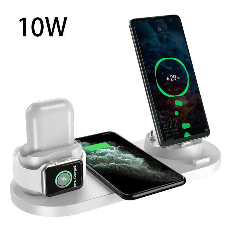 6 In 1 Charging Dock Station fast charging, wireless charging