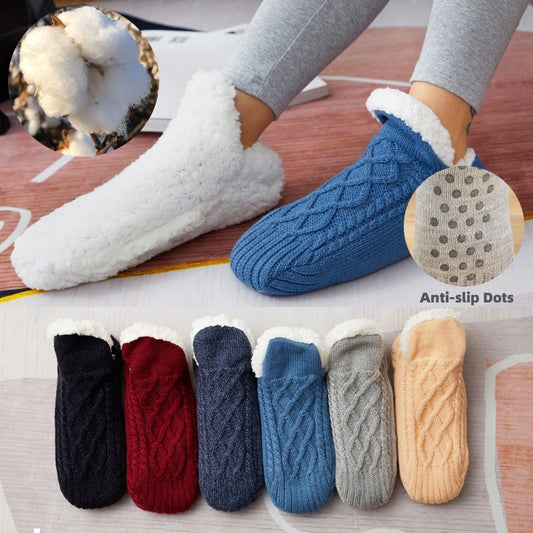 Winter thick Woolen Socks Warm home Non-slip