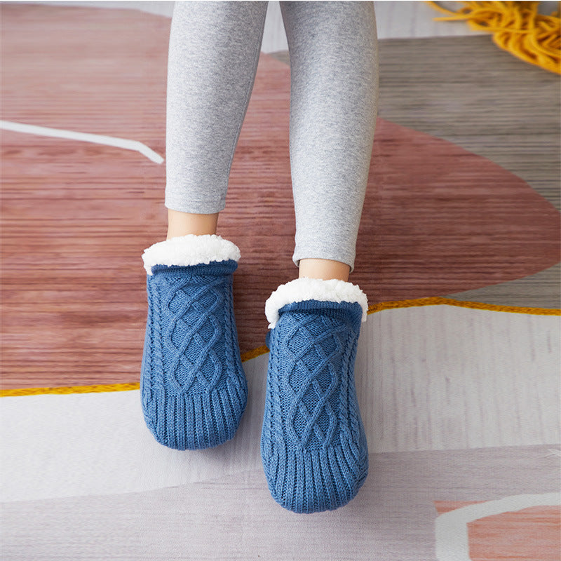 Winter thick Woolen Socks Warm home Non-slip