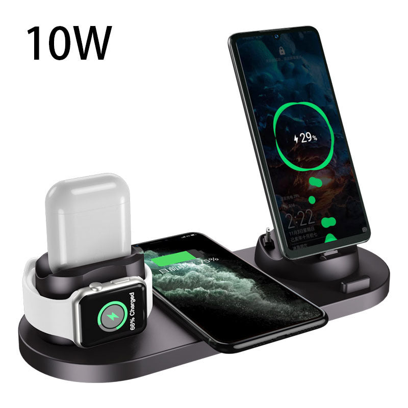 6 In 1 Charging Dock Station fast charging, wireless charging