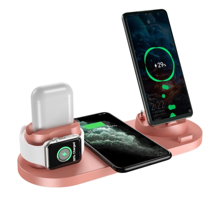 6 In 1 Charging Dock Station fast charging, wireless charging