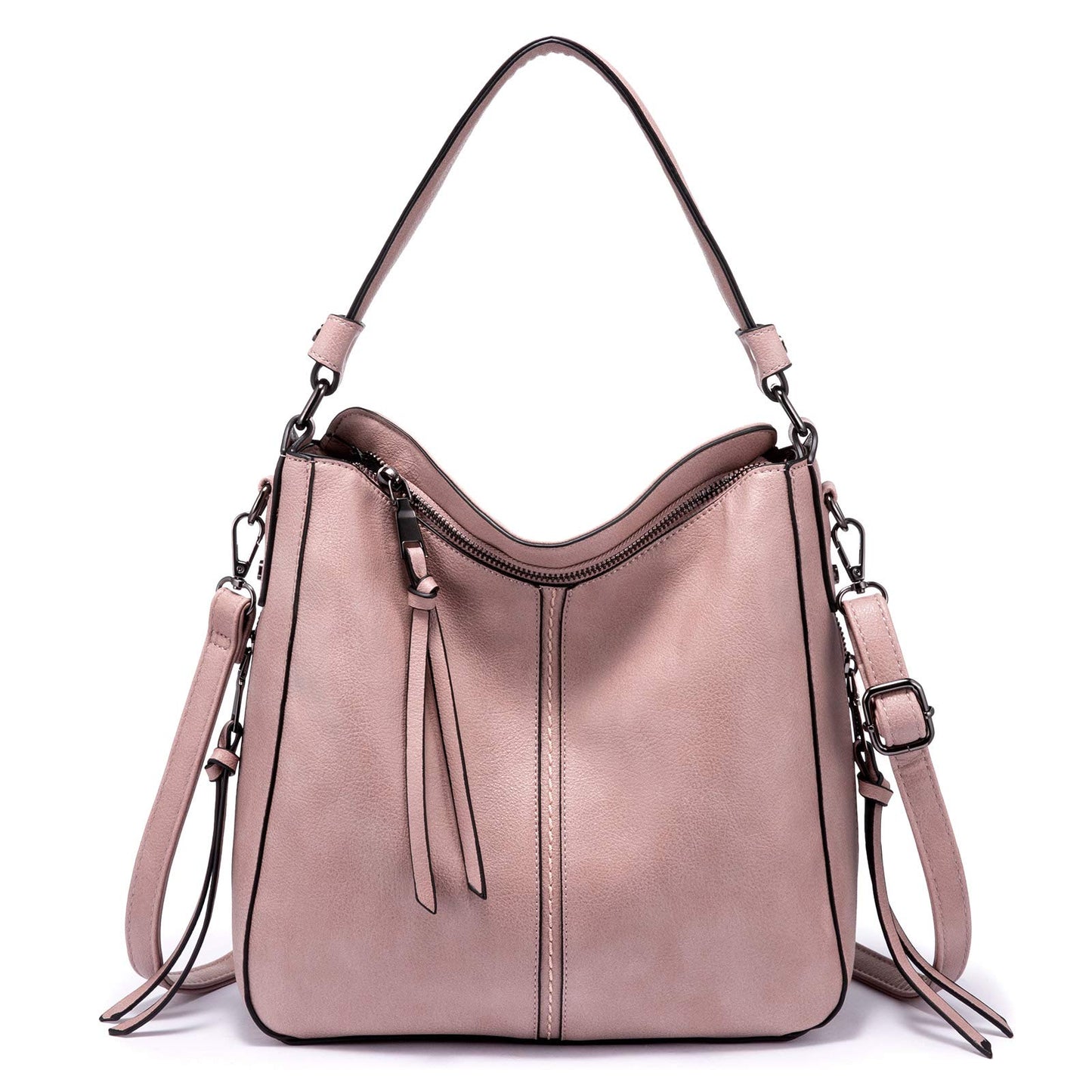 Handbags for Women Large Designer Ladies Hobo bag Bucket Purse Faux Leather