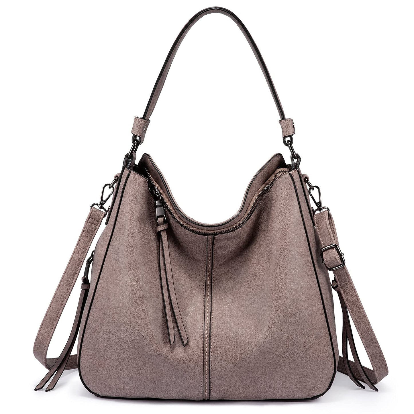 Handbags for Women Large Designer Ladies Hobo bag Bucket Purse Faux Leather