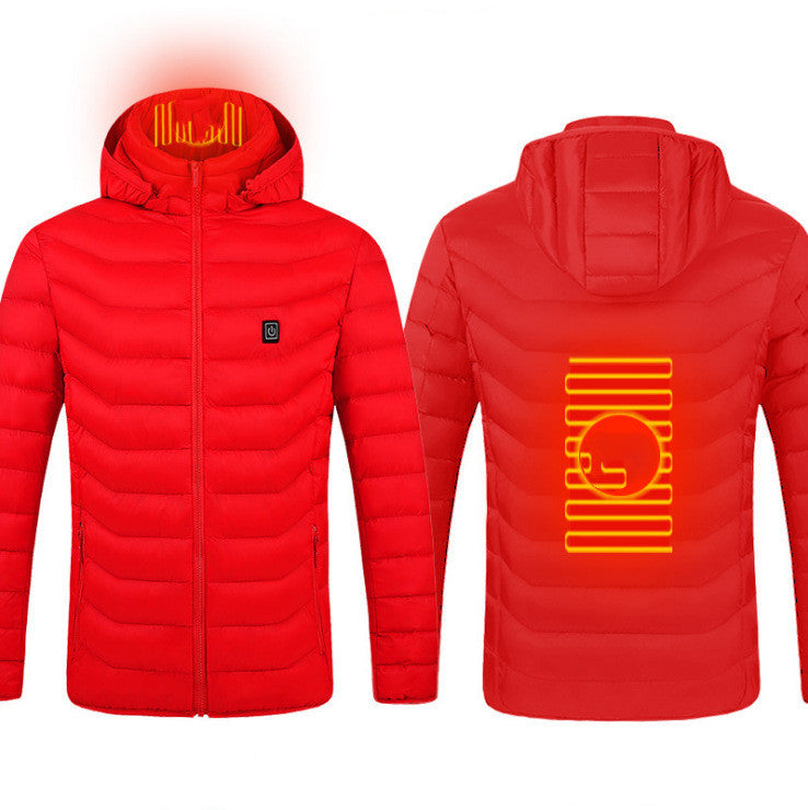 New Heated Jacket Coat USB