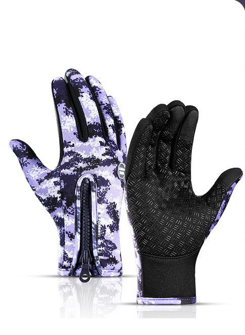 Winter Gloves Touch Screen Waterproof With Fleece