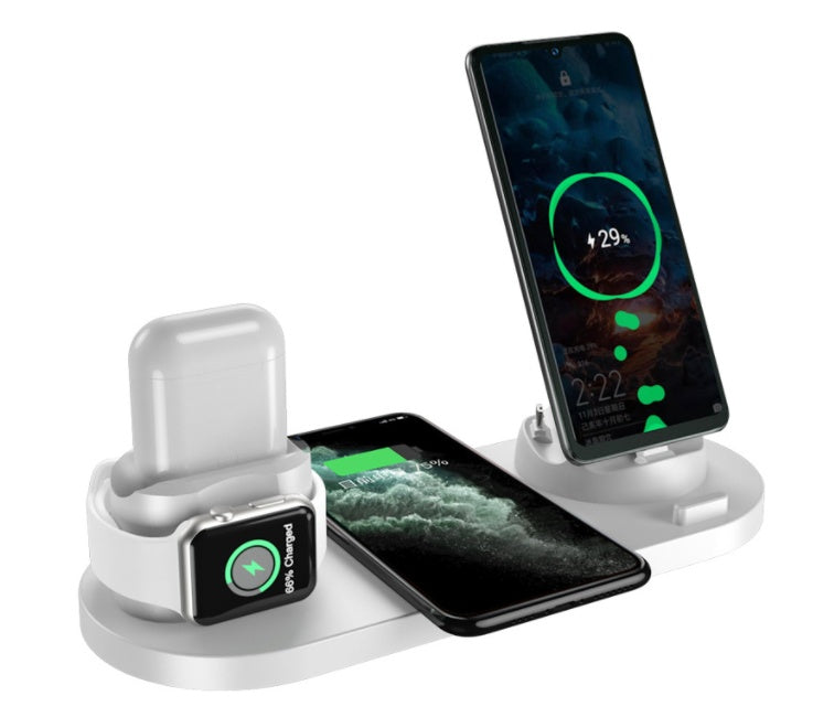 6 In 1 Charging Dock Station fast charging, wireless charging