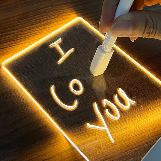 Creative Note Board Creative Led Night Light USB