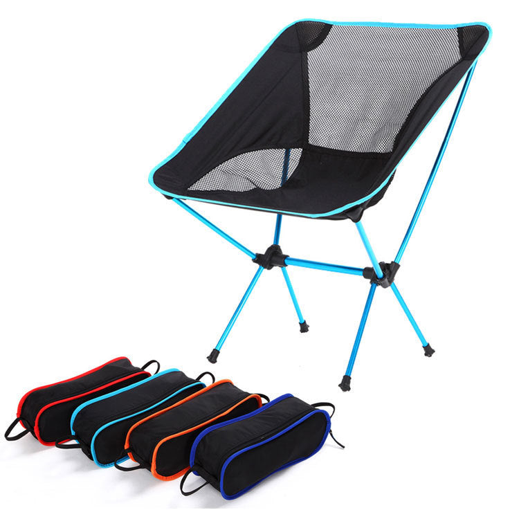 Travel Ultralight Folding Chair Super hard High Load Outdoor Camping Chair