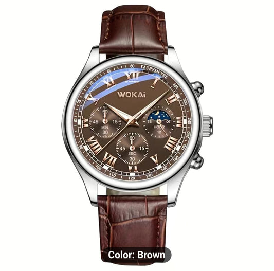 Men's Brown Business Watch