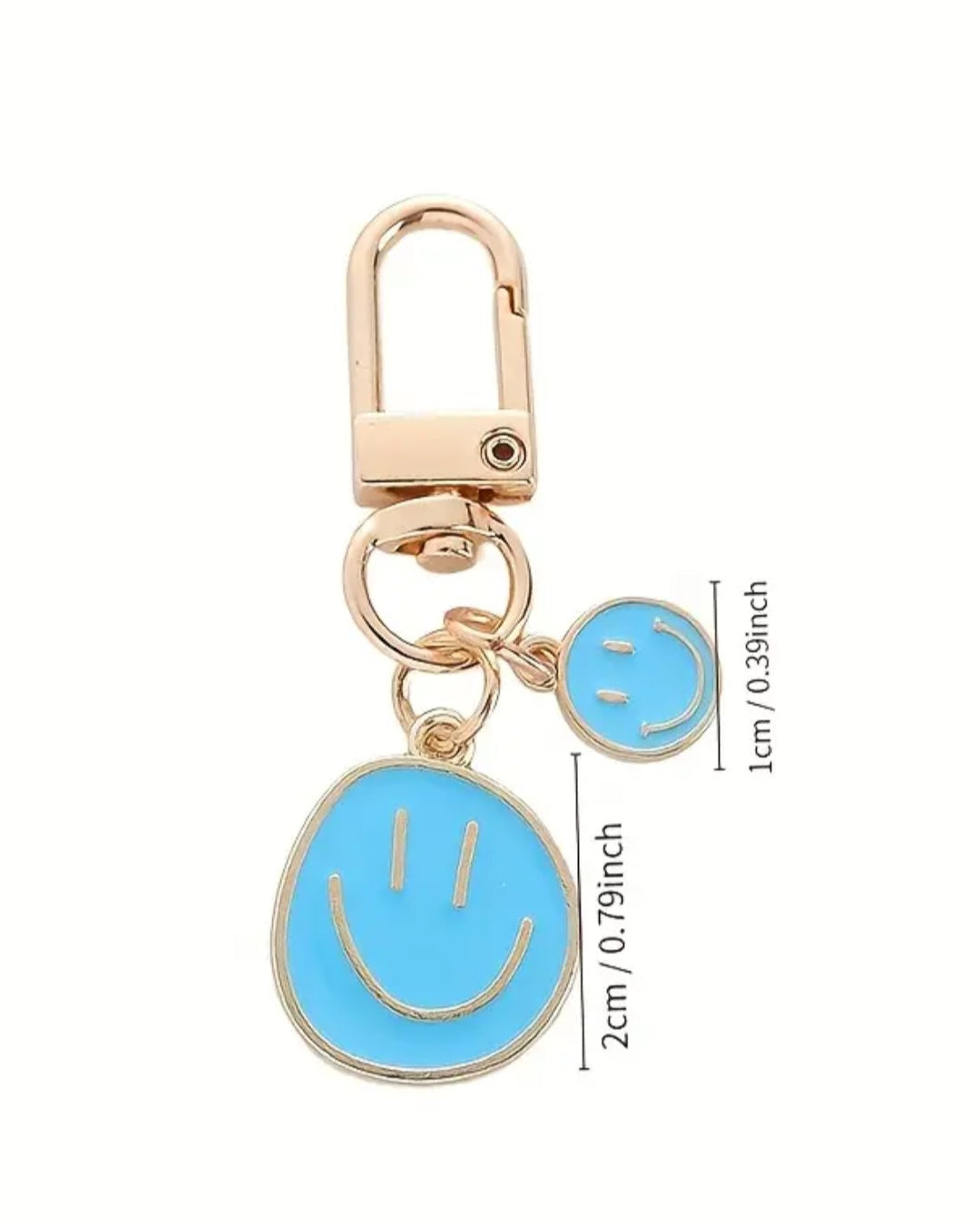 Blue Smiling Face Pendant