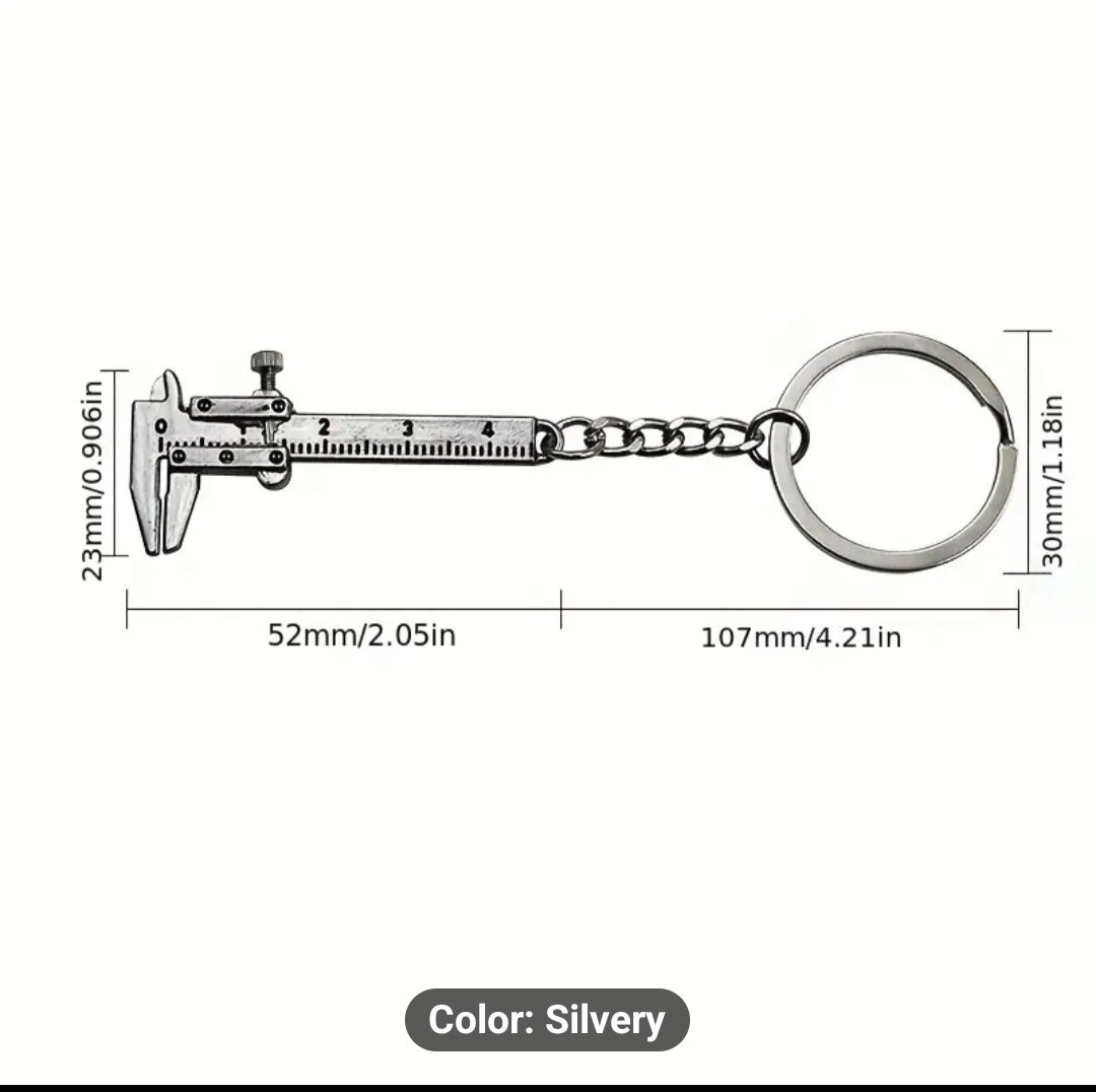 Mini Caliper Tool Keychain