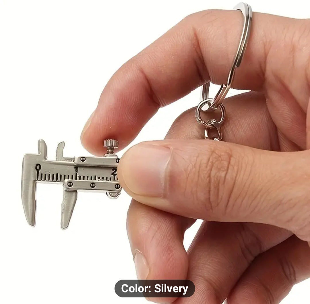 Mini Caliper Tool Keychain