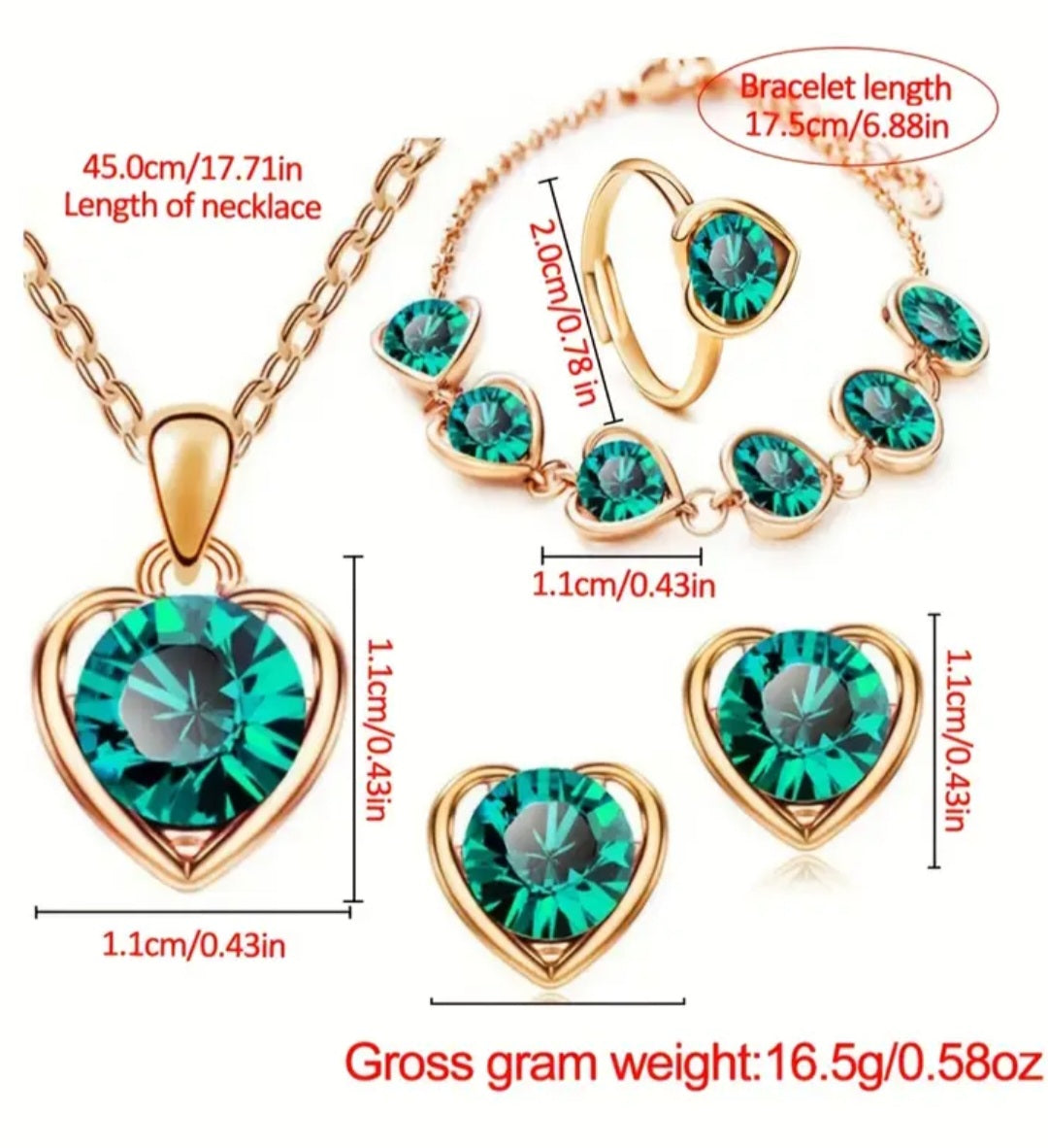 Women's 6pcs Rhinestone Watch Set