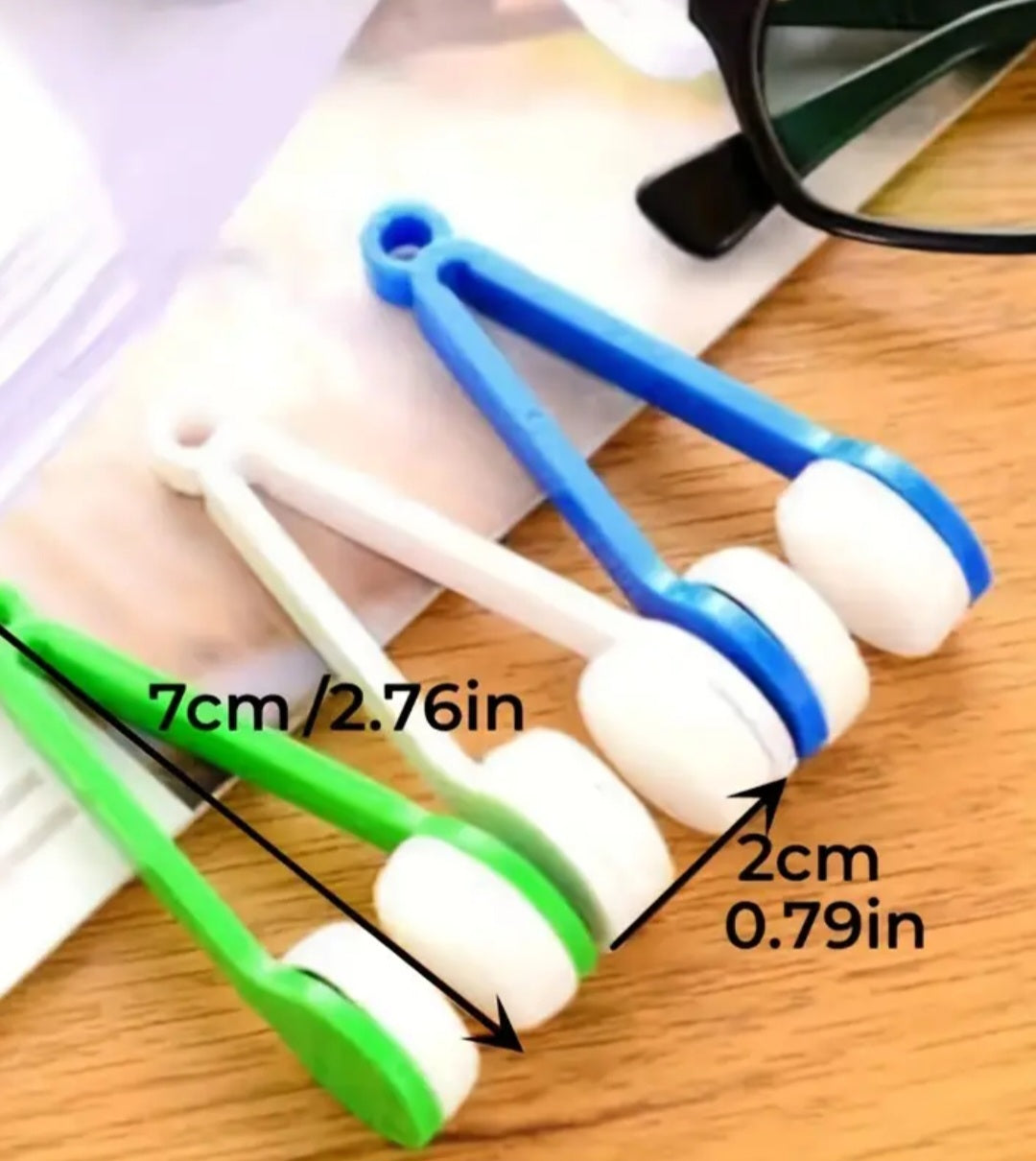 2PCS:   Glasses Cleaner