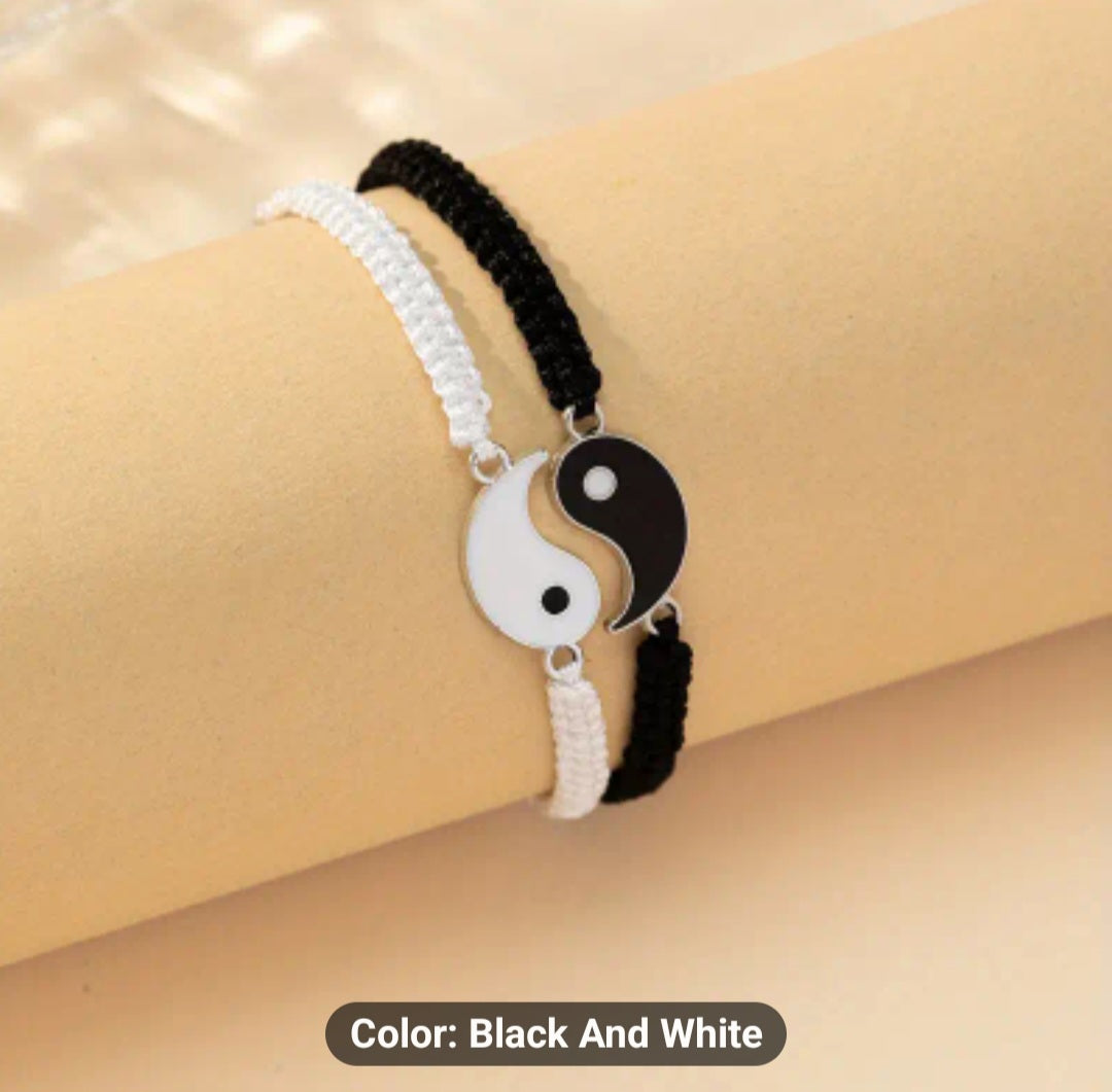 2PCS:  Yin-Yang Bracelet