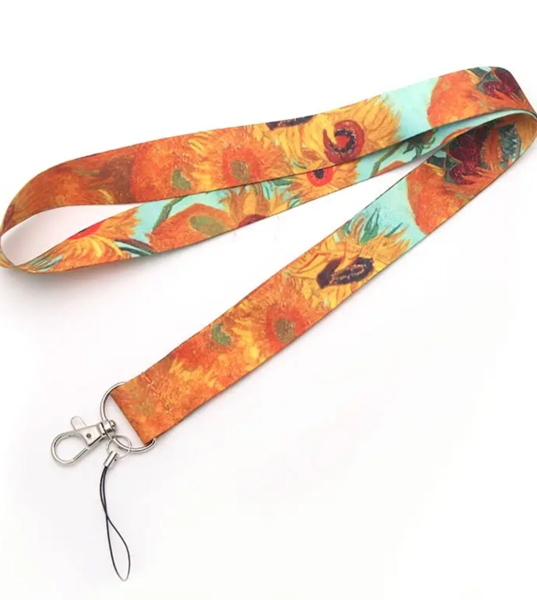 Van Gogh SunFlower Style Lanyard