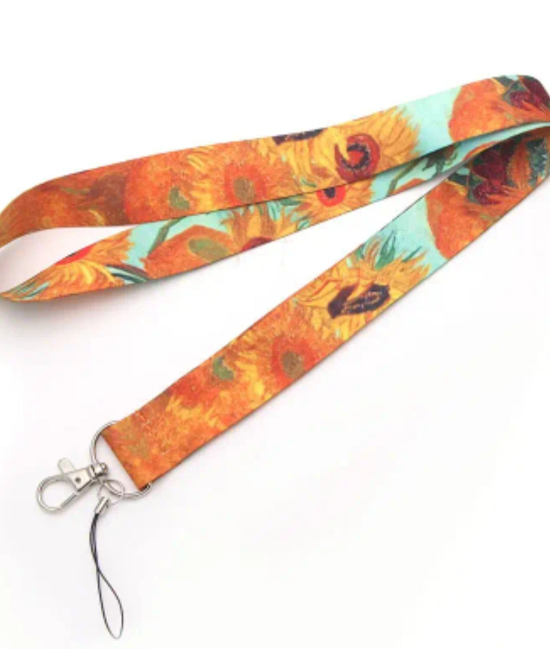 Van Gogh SunFlower Style Lanyard