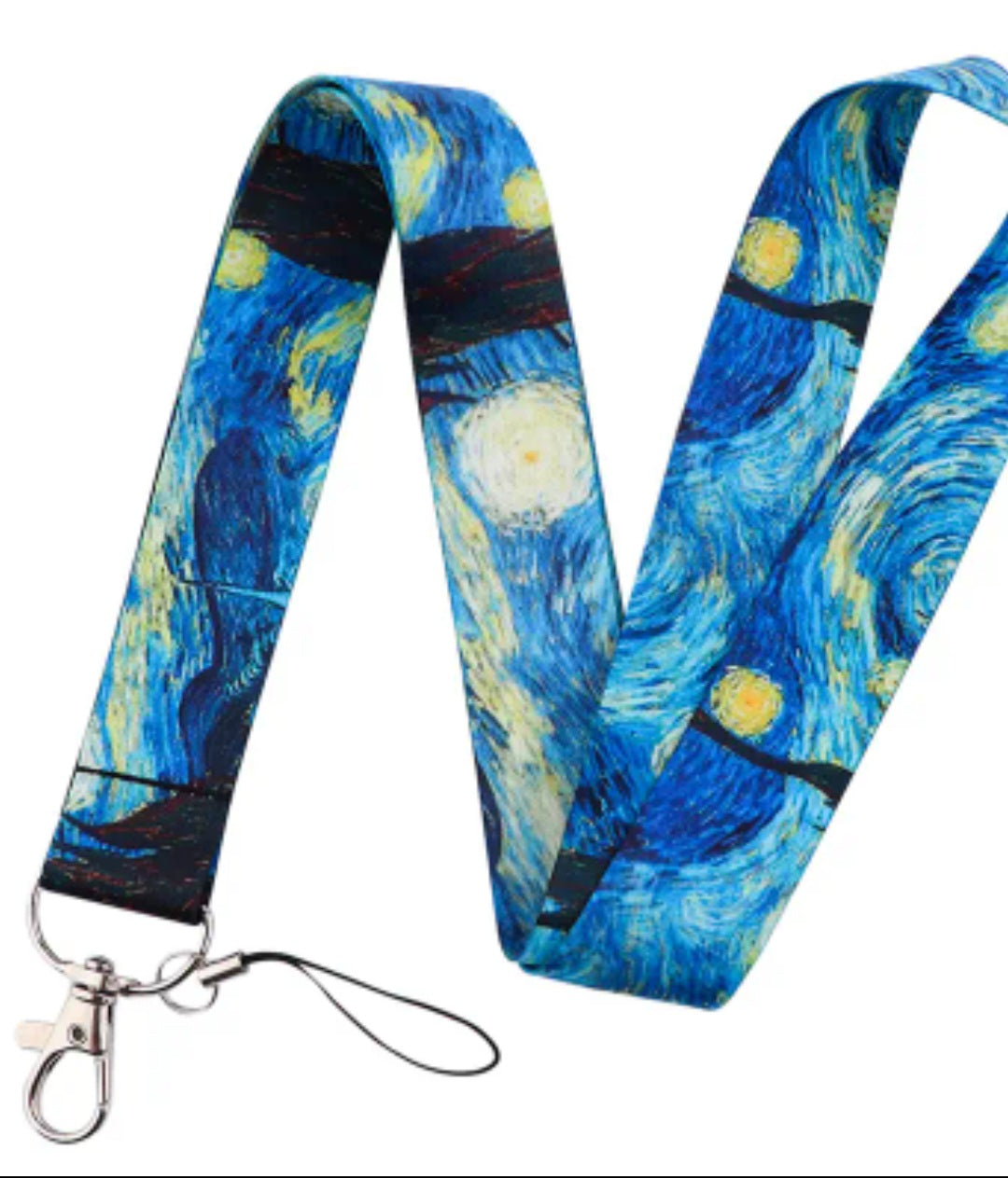 Van Gogh style Lanyard