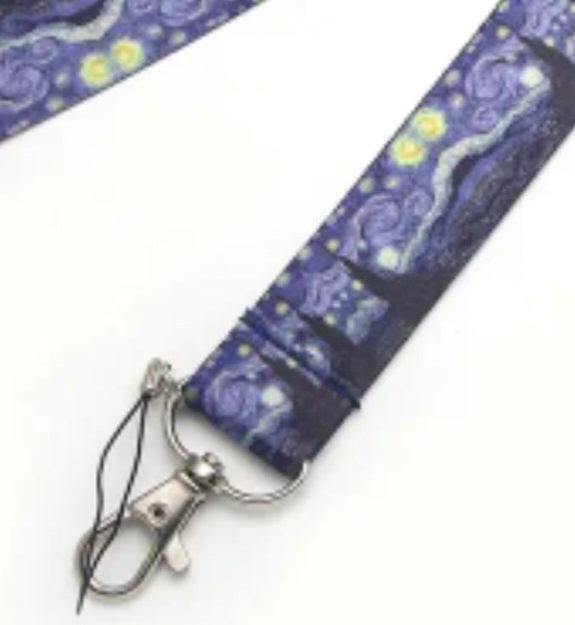 Van Gogh Style Lanyard