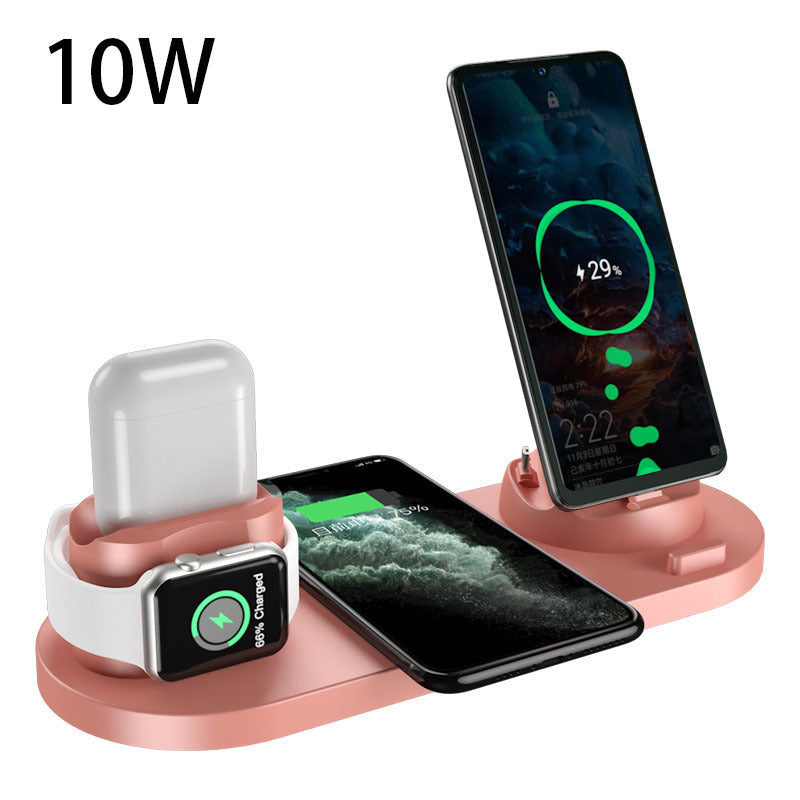 6 In 1 Charging Dock Station fast charging, wireless charging