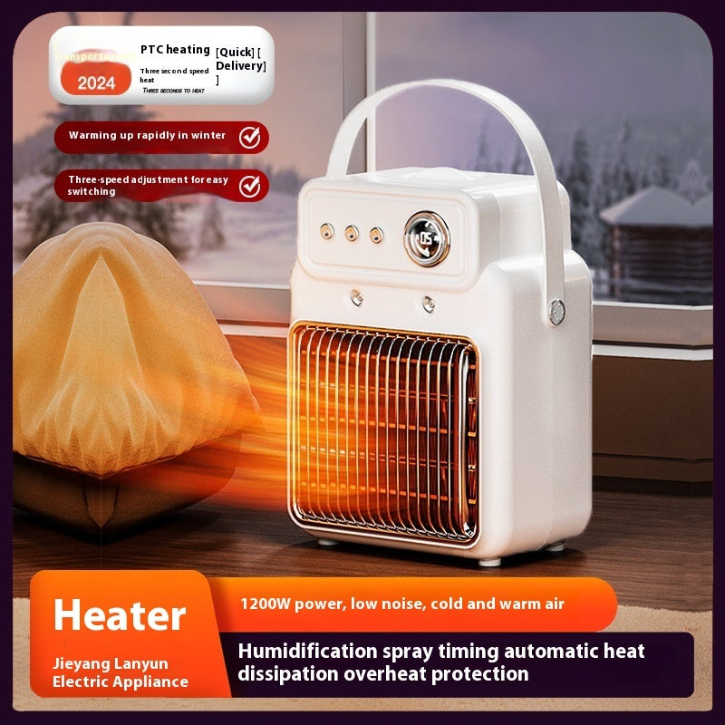 1200W 2 In 1 Efficient Room Heater Humidifying