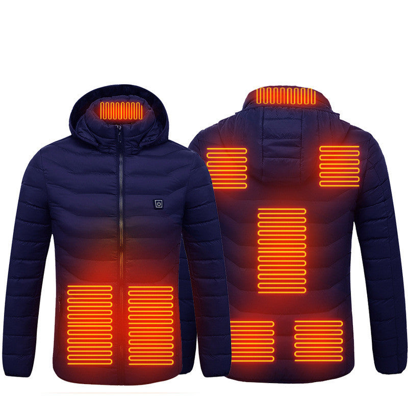 New Heated Jacket Coat USB