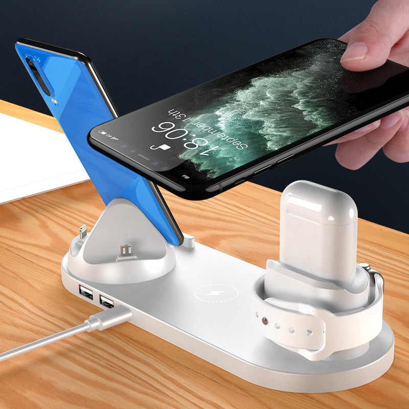 6 In 1 Charging Dock Station fast charging, wireless charging