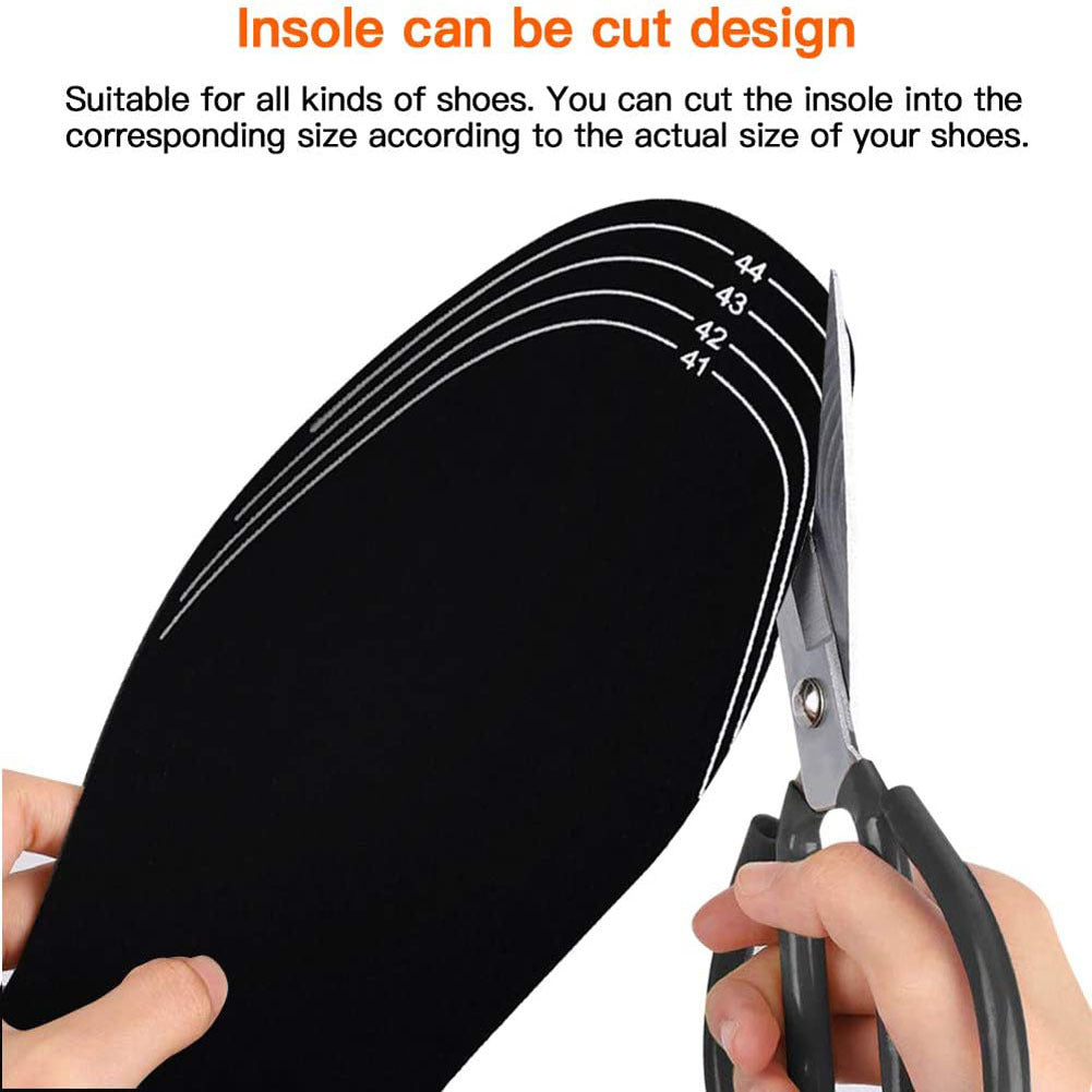 USB Heated Shoes Insoles Can Be Cut