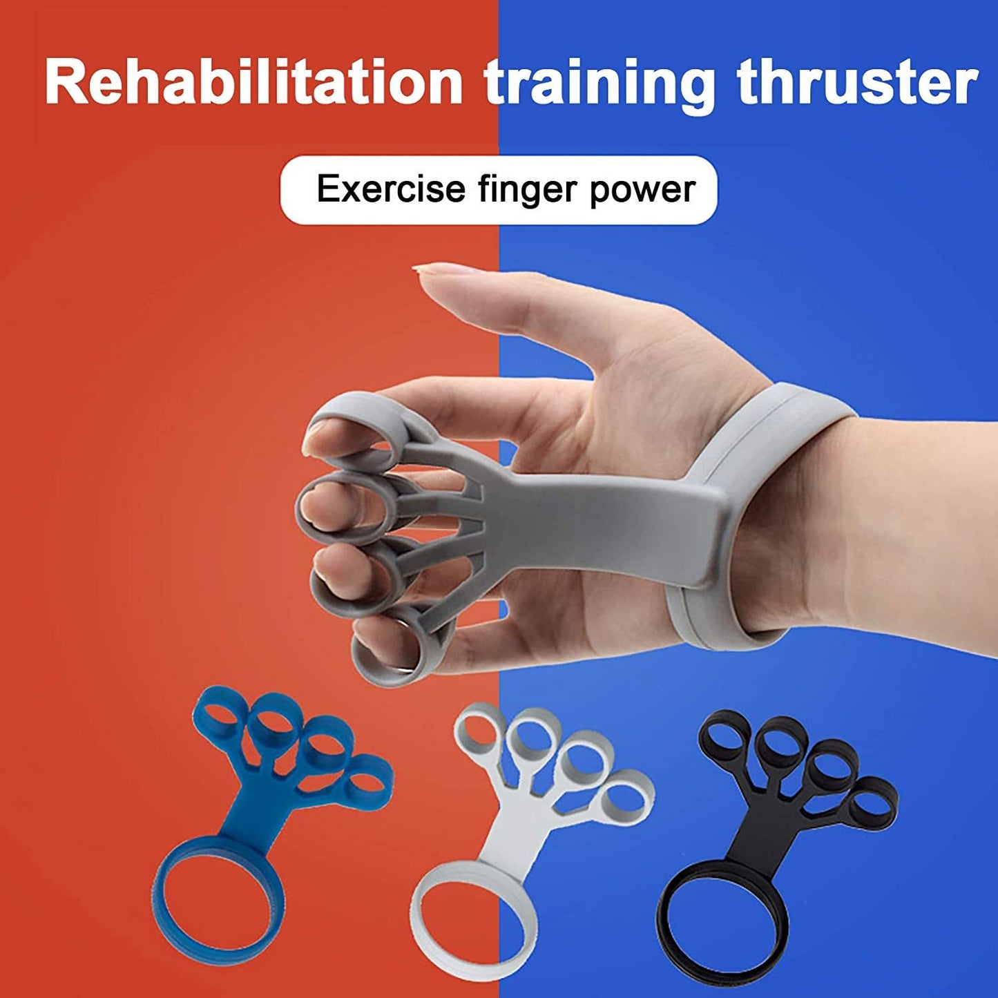 Silicone Grip Device Finger Exercise Stretcher