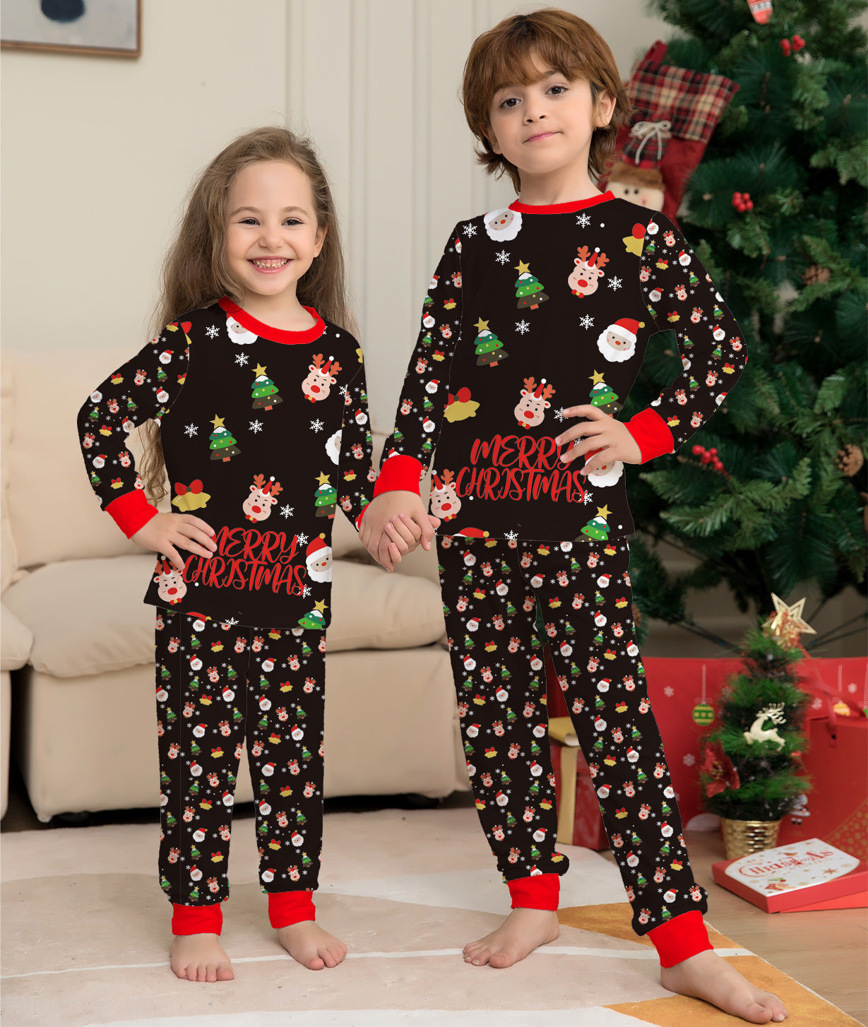 Family Christmas PJS Xmas Sleepwear