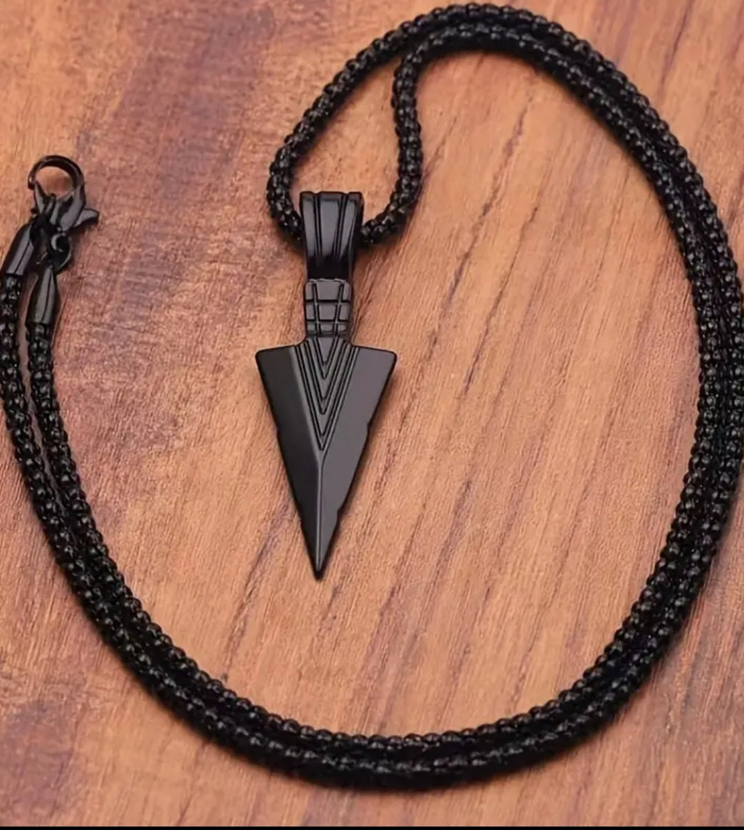 Black Arrow Necklace