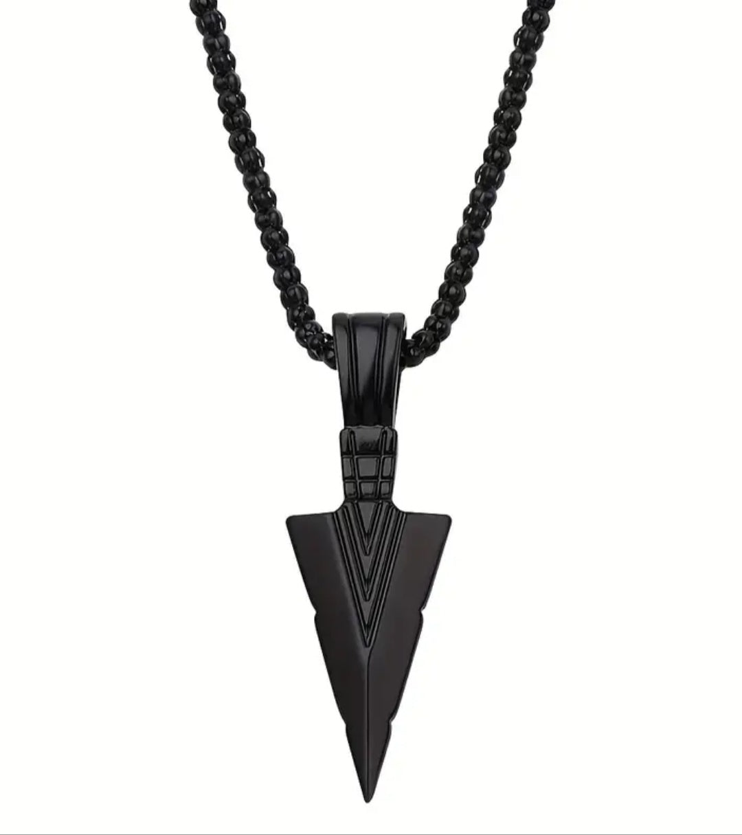 Black Arrow Necklace