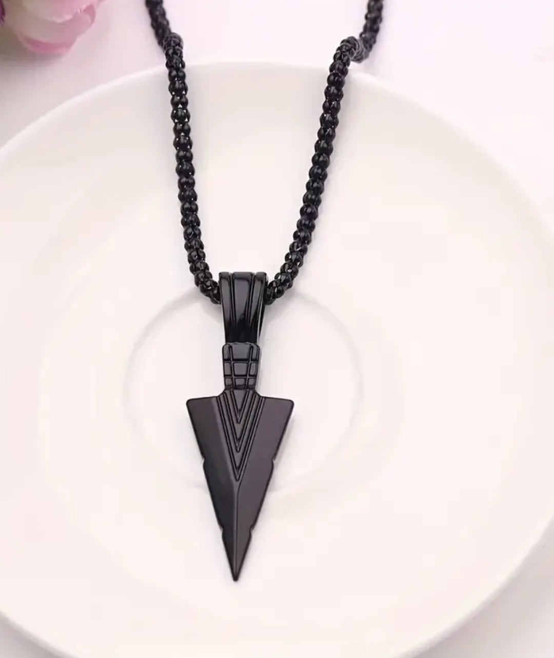 Black Arrow Necklace