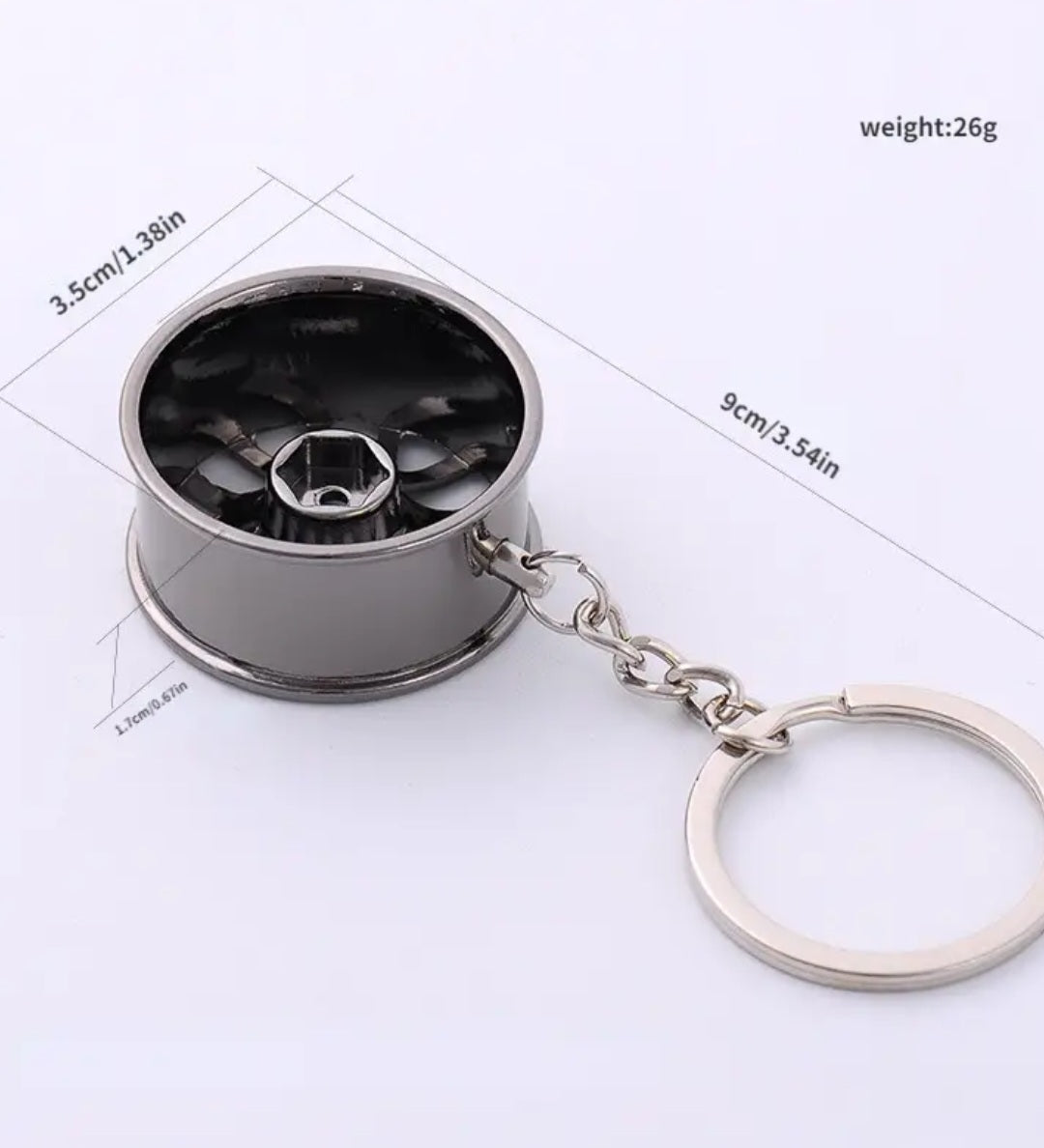 Hub Keychain